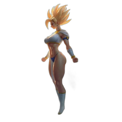 dress, staff, concept art, 3d render, fantasy art, pixel art, blue, figure transparent PNG cut-out