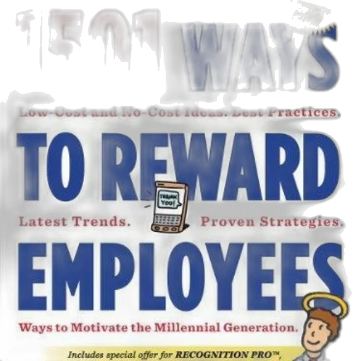 1501, ways, reward, employees, book, cover, red, blue transparent PNG cut-out