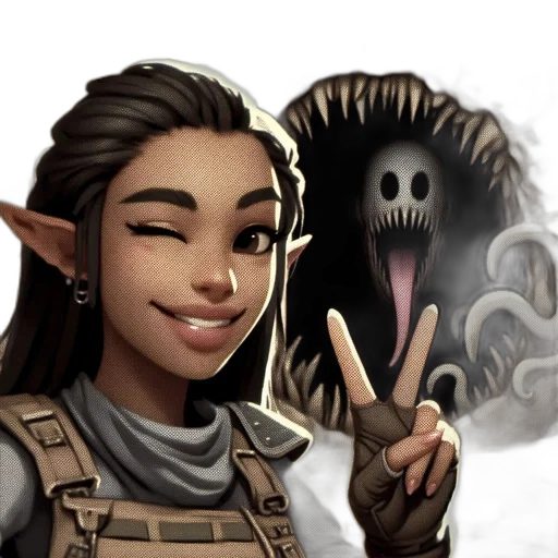 staff, fantasy art, concept art, comic book art, pixel art, young, elf-like, woman transparent PNG cut-out