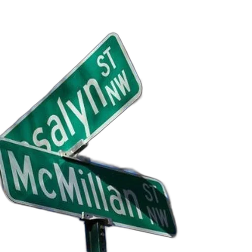 city street, street, signs, rosalyn, mcmillan, front, tree, red transparent PNG cut-out
