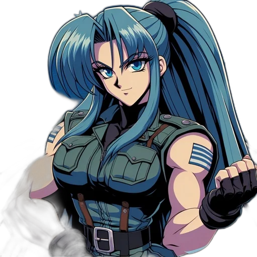 weapon, staff, anime, concept art, cartoon, comic book art, blue, green transparent PNG cut-out