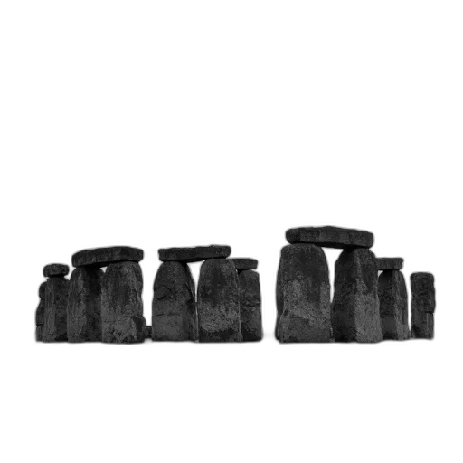 shoes, furniture, crown, hat, 3d render, black, white, photograph transparent PNG cut-out