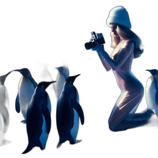 concept art, 3d render, fantasy art, pixel art, underwater, blue, monochrome, icy transparent PNG cut-out