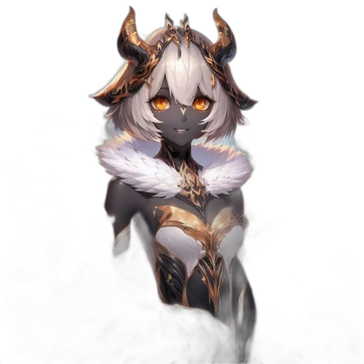 dragon, crown, mask, animal, fantasy art, concept art, pixel art, watercolor transparent PNG cut-out