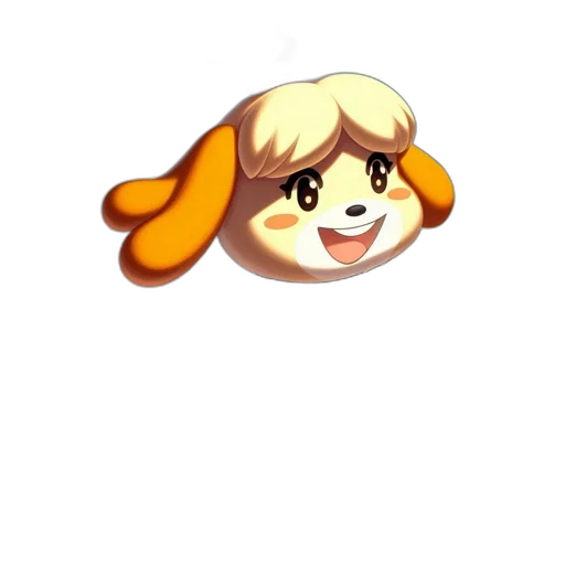 staff, animal, creature, face, pixel art, anime, concept art, 3d render transparent PNG cut-out