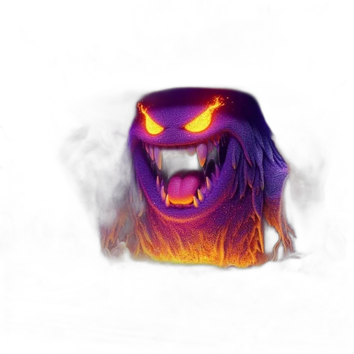 mask, creature, dragon, hair, concept art, 3d render, fantasy art, pixel art transparent PNG cut-out