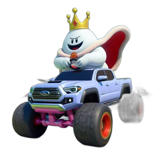car, animal, weapon, creature, concept art, 3d render, vibrant, scene transparent PNG cut-out