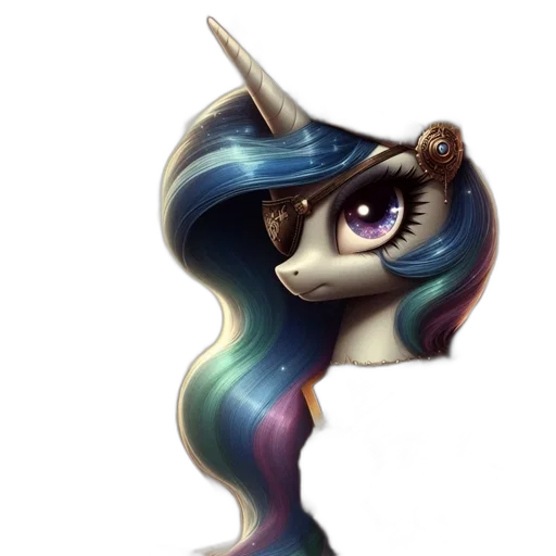 staff, crown, hat, fantasy art, concept art, 3d render, cartoon, dark transparent PNG cut-out