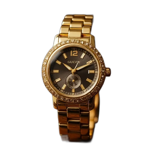 jewelry, golden, gucci, watch, gold, bracelet transparent PNG cut-out