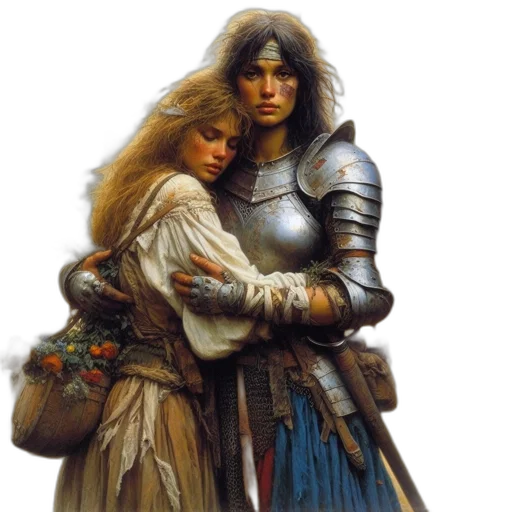 sword, fantasy art, concept art, oil painting, photorealistic, medieval, fantasy, setting transparent PNG cut-out