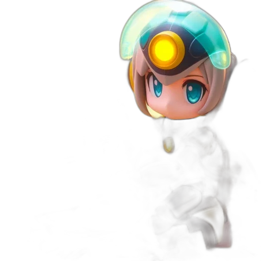 staff, robot, weapon, mask, concept art, 3d render, fantasy art, pixel art transparent PNG cut-out