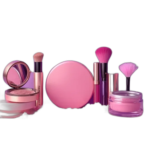 3d render, pastel, colorful, neon, web, design, makeup, store transparent PNG cut-out