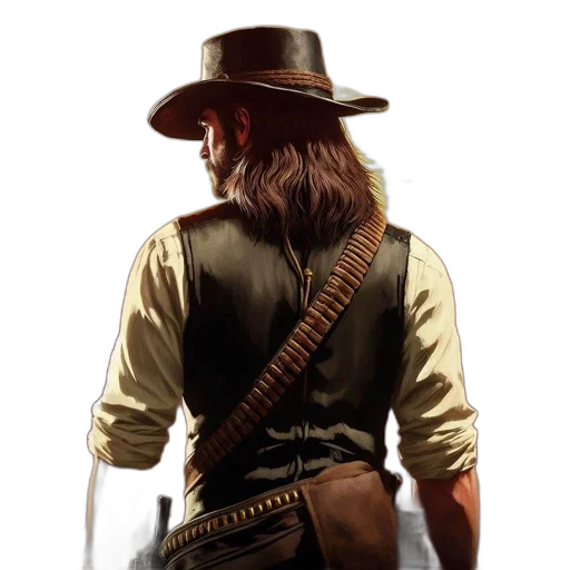 hat, jacket, weapon, staff, concept art, photorealistic, comic book art, fantasy art transparent PNG cut-out