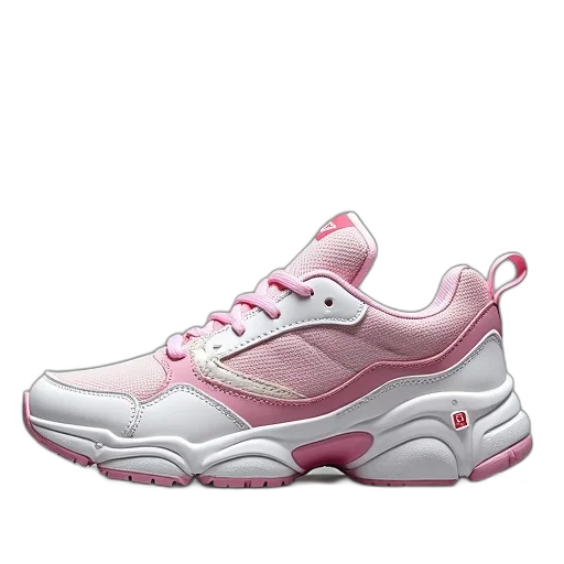 shoes, vaporwave, 3d render, photorealistic transparent PNG cut-out