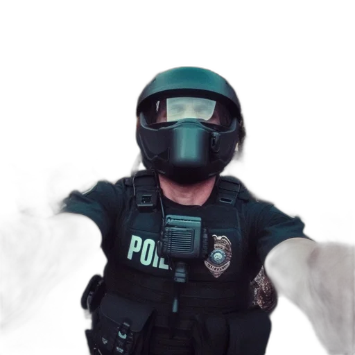 mask, weapon, staff, face, concept art, 3d render, vaporwave, photorealistic transparent PNG cut-out