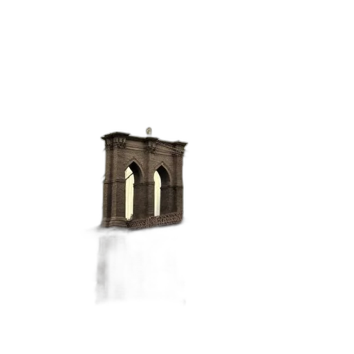 building, furniture, crown, weapon, 3d render, concept art, pixel art, photorealistic transparent PNG cut-out