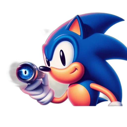 weapon, animal, staff, creature, concept art, pixel art, 3d render, vaporwave transparent PNG cut-out