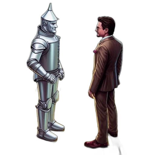 robot, jacket, staff, concept art, 3d render, comic book art, pixel art, outer space transparent PNG cut-out