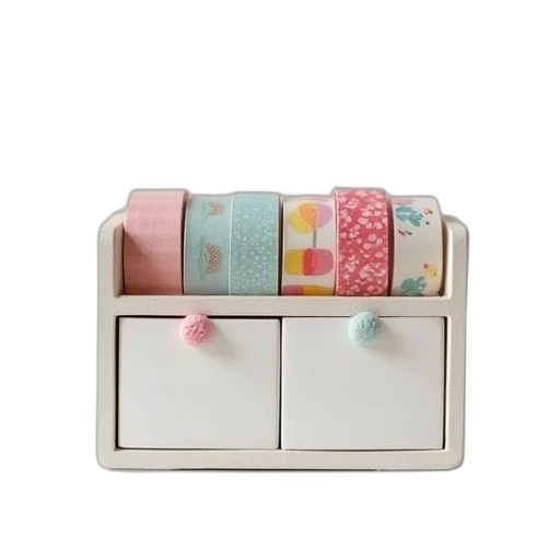 furniture, jewelry, pastel, colorful, monochrome, washi, tape, holder transparent PNG cut-out