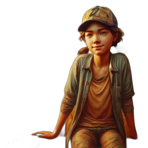face, hat, staff, oil painting, photorealistic, concept art, 3d render, forest transparent PNG cut-out