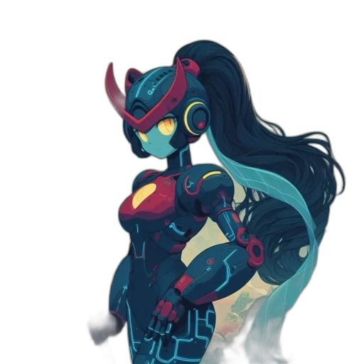 robot, dragon, creature, dress, concept art, pixel art, fantasy art, comic book art transparent PNG cut-out