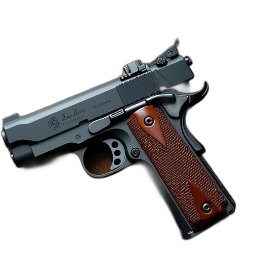 weapon, 3d render, photorealistic, browning transparent PNG cut-out