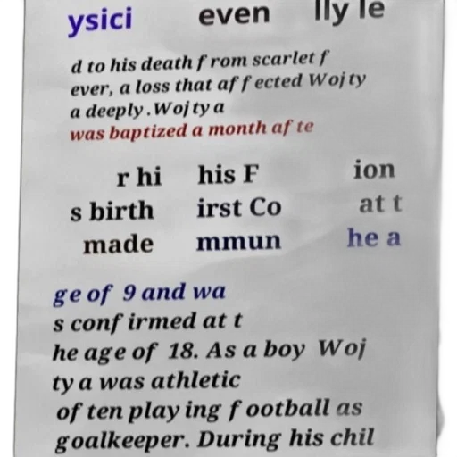 text-based, image, discussing, life, person, named, wojtya, mentioning transparent PNG cut-out