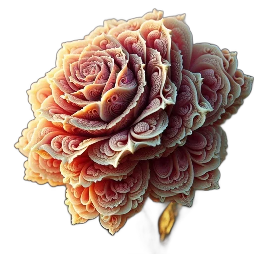 flower, crown, jewelry, umbrella, photorealistic, watercolor, 3d render, oil painting transparent PNG cut-out
