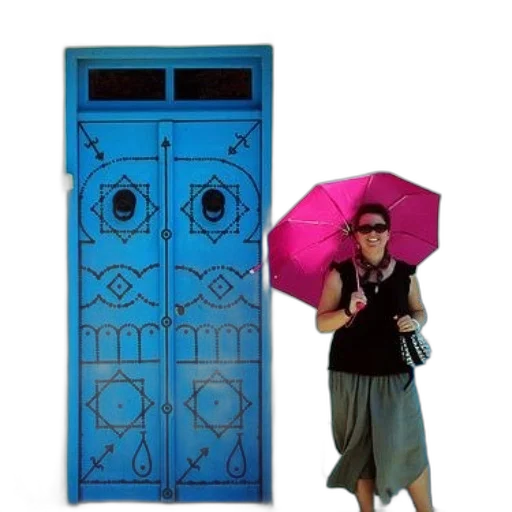 umbrella, dress, staff, furniture, 3d render, concept art, cyberpunk, rain transparent PNG cut-out