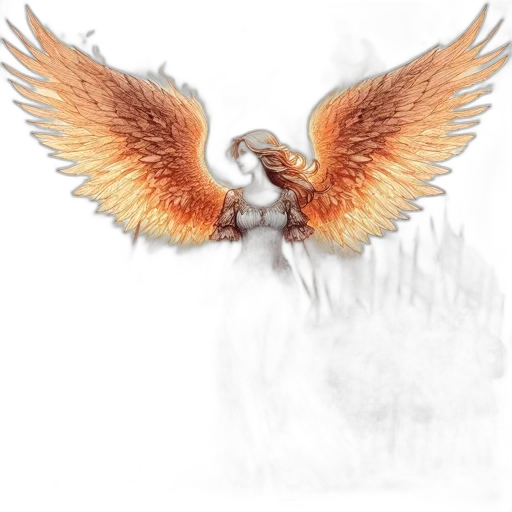 dragon, staff, jewelry, fantasy art, concept art, photorealistic, watercolor, fire transparent PNG cut-out