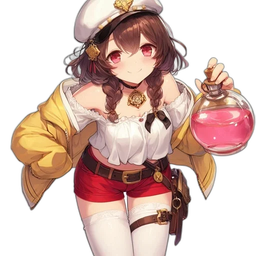 staff, hat, weapon, crown, fantasy art, concept art, anime, pixel art transparent PNG cut-out