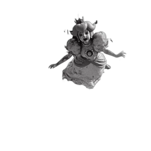 crown, creature, dragon, staff, concept art, fantasy art, 3d render, pixel art transparent PNG cut-out