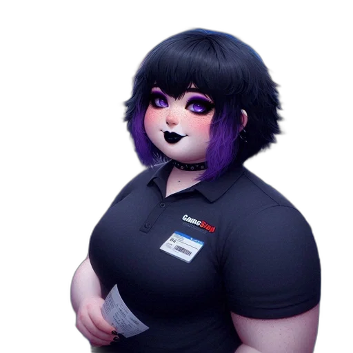 staff, dress, face, robot, concept art, 3d render, fantasy art, cyberpunk transparent PNG cut-out