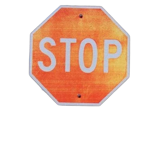 car, weapon, jacket, hair, stop, sign, vibrant, orange transparent PNG cut-out