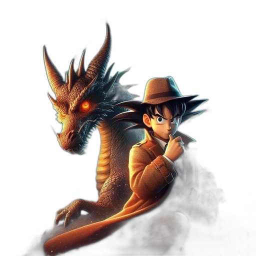 dragon, hat, staff, weapon, fantasy art, concept art, pixel art, comic book art transparent PNG cut-out
