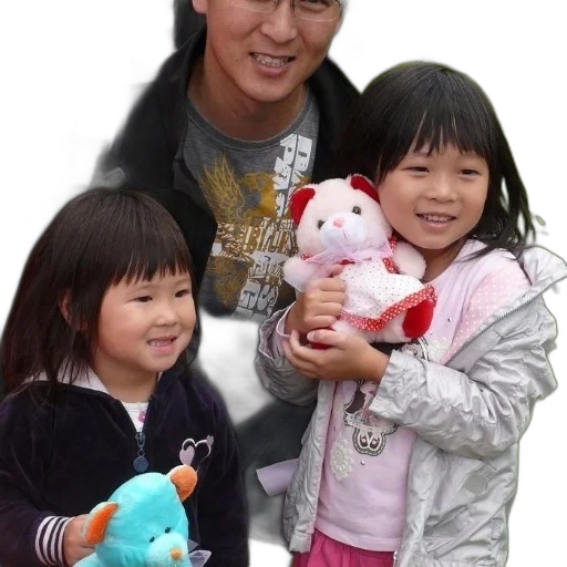 face, animal, photorealistic, 3d render, oil painting, man, two, children transparent PNG cut-out