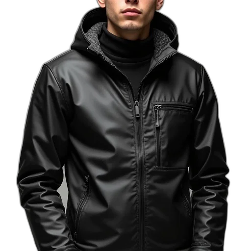 jacket, photorealistic, ayao, men, zip transparent PNG cut-out