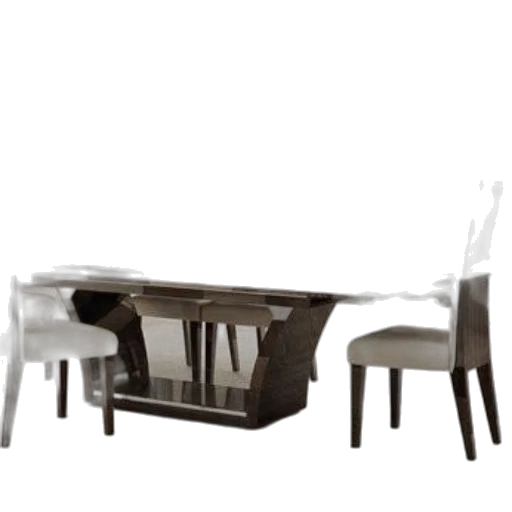 furniture, 3d render, photorealistic, earth tones, monochrome, modern, dining, room transparent PNG cut-out