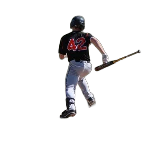 animal, weapon, baseball, player, wearing, number, runs, his transparent PNG cut-out