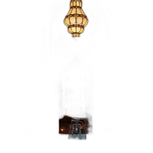 furniture, bottle, umbrella, crown, pixel art, 3d render, concept art, photorealistic transparent PNG cut-out