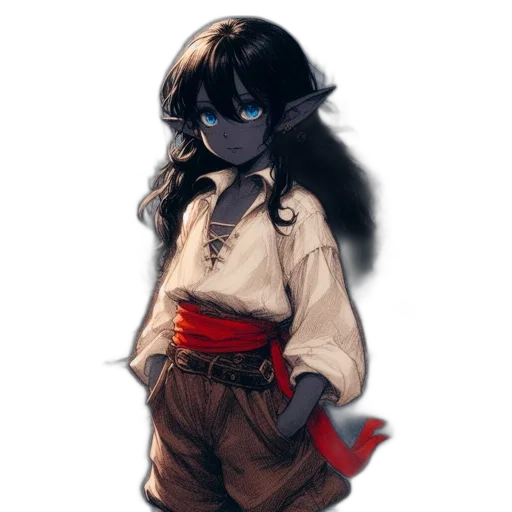 staff, mask, dress, jacket, concept art, fantasy art, watercolor, pixel art transparent PNG cut-out