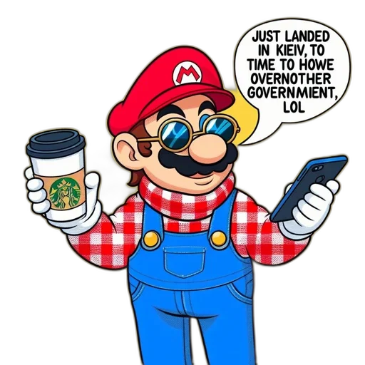 robot, food, cartoon, comic book art, pixel art, concept art, mario, casual transparent PNG cut-out
