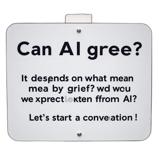 robot, outdoor, sign, humorously, addresses, capabilities, among, foliage transparent PNG cut-out