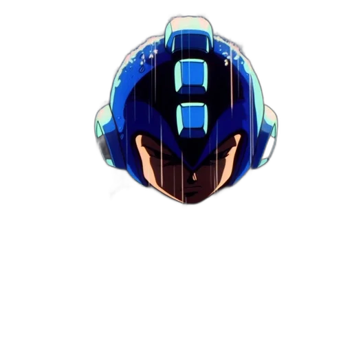 robot, mask, face, weapon, concept art, anime, pixel art, 3d render transparent PNG cut-out