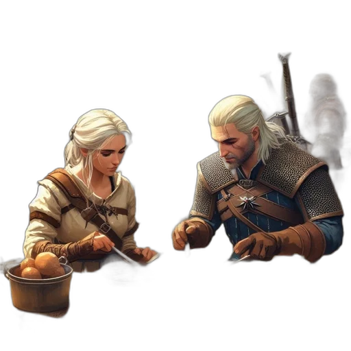 food, weapon, sword, staff, concept art, fantasy art, pixel art, 3d render transparent PNG cut-out