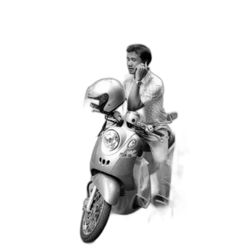 jacket, robot, car, concept art transparent PNG cut-out