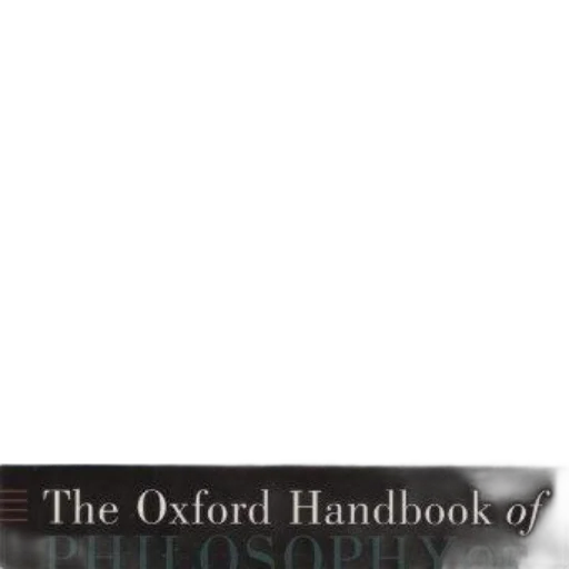 oxford, handbook, philosophy, science, book, cover, blue, red transparent PNG cut-out
