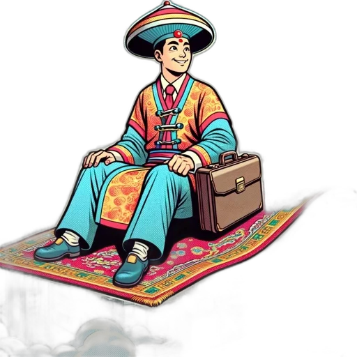 furniture, hat, staff, jacket, concept art, pixel art, cartoon, man transparent PNG cut-out