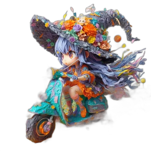 dragon, hat, jewelry, dress, fantasy art, concept art, 3d render, pixel art transparent PNG cut-out