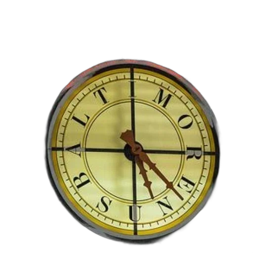 jewelry, staff, 3d render, photorealistic, large, clock, word, orioles transparent PNG cut-out